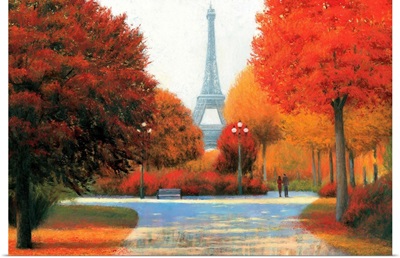 Autumn in Paris Couple