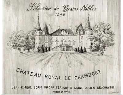 Chateau Chambort on Wood