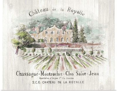 Chateau Royalle on Wood Color