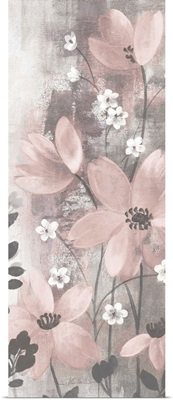 Floral Symphony Blush Gray Crop I