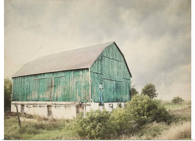 Late Summer Barn I Crop Vintage
