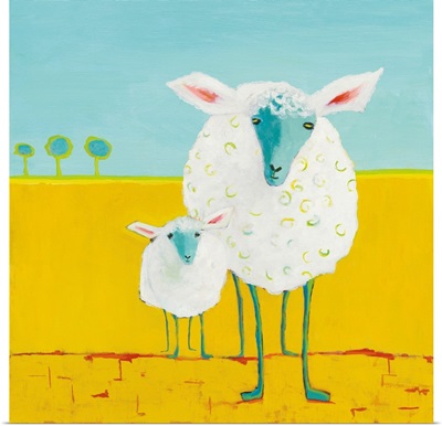 Mama and Baby Sheep
