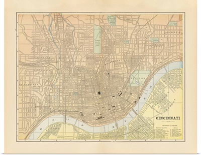 Map Of Cincinnati