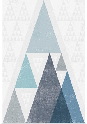Mod Triangles III Blue