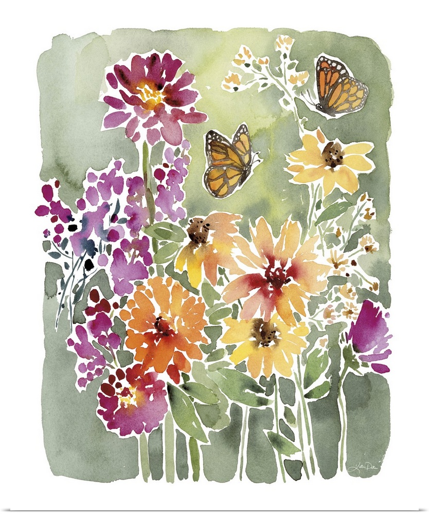 Monarchs and Blooms