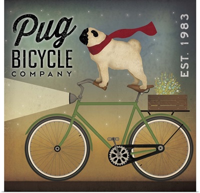 Pug on a Bike