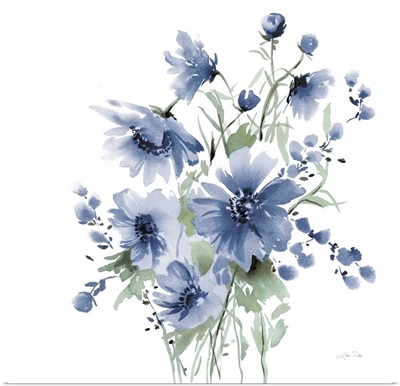 Secret Garden Bouquet I Blue
