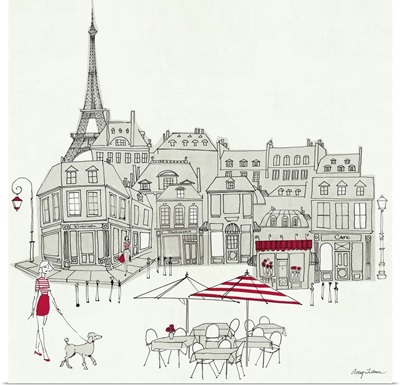 World Cafe  II - Paris Red