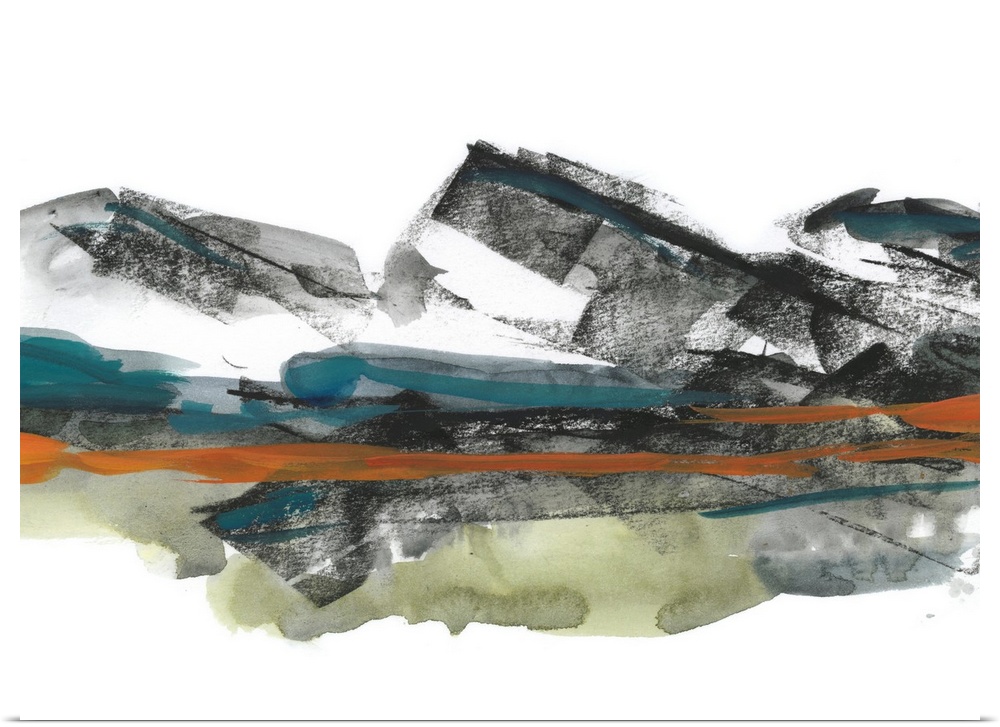 Abstract Mountain View I