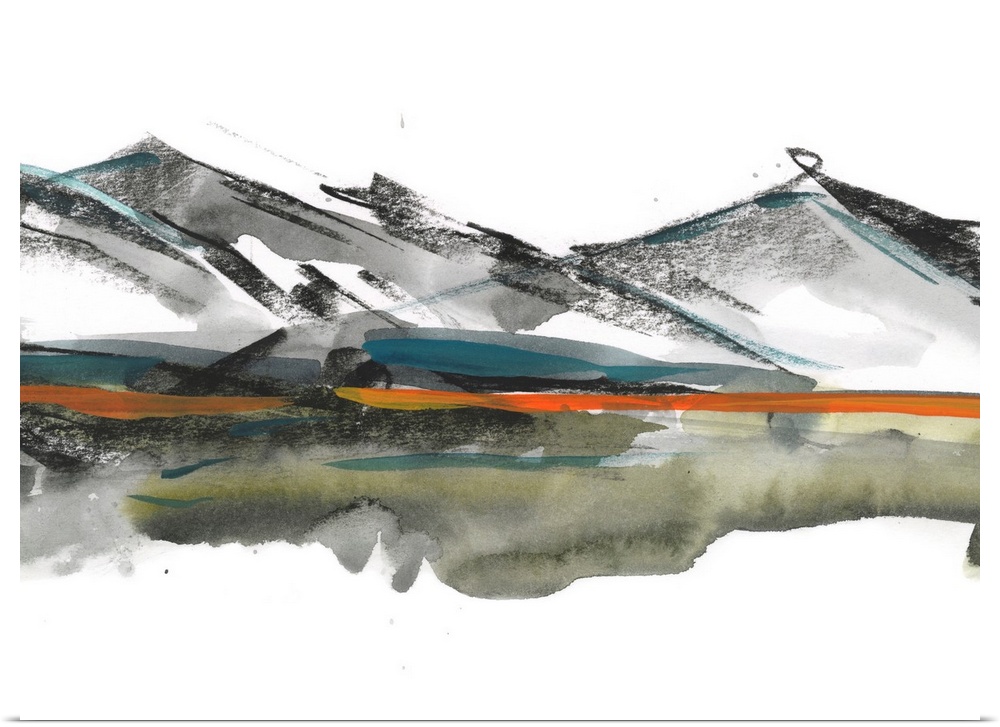 Abstract Mountain View II