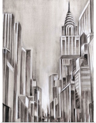 Art Deco Cityscape I