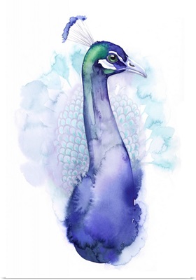 Bejeweled Peacock I