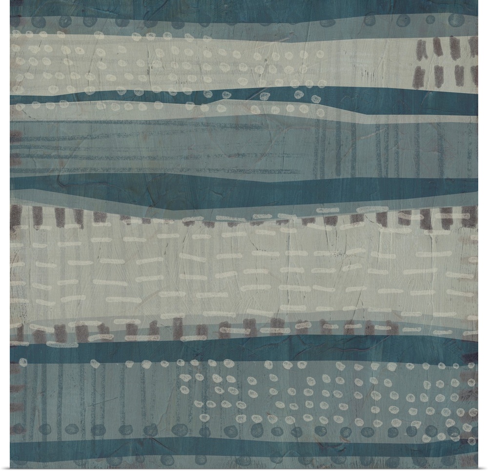 Blue Dusk Textile I