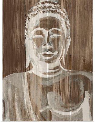 Buddha On Wood III