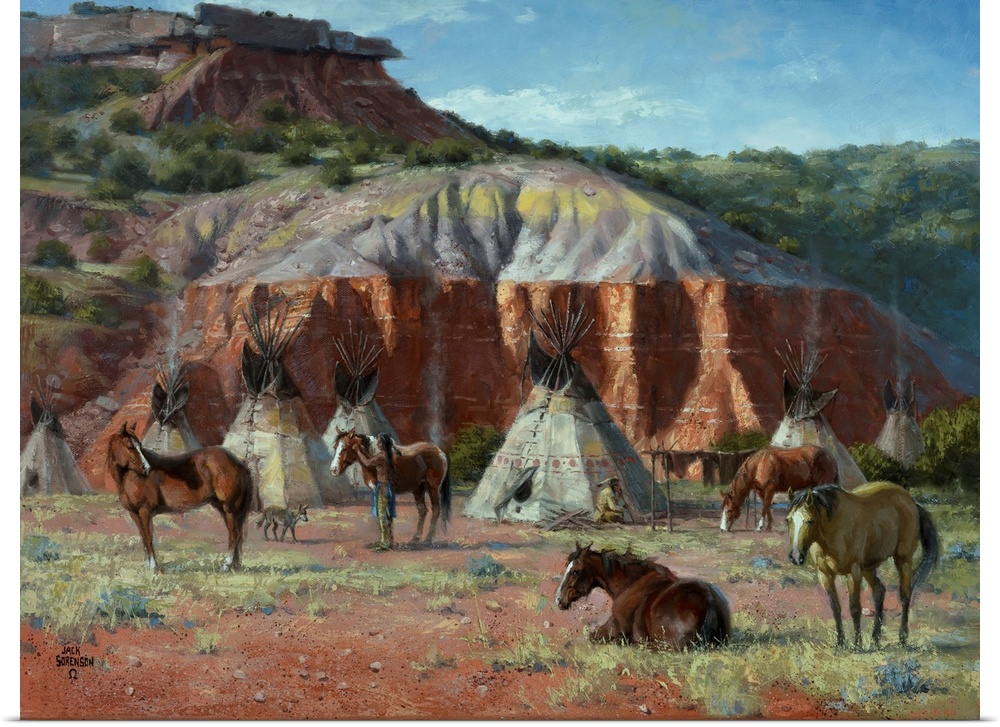 Camp Of The Comanche