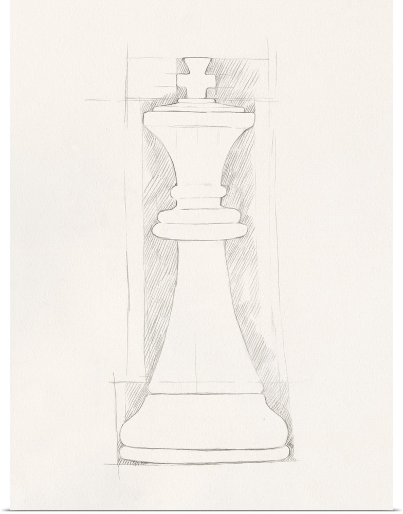Chess Set Sketch II
