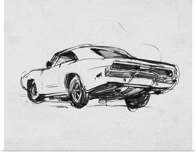 Classic Car Sketch I