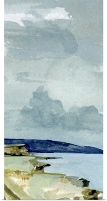 Coastal Blues Watercolor III
