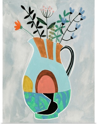 Collage Vase III