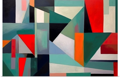 Colorful Geometric Abstraction IX