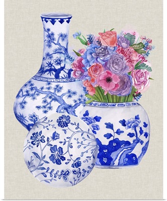 Delft Blue Vases II