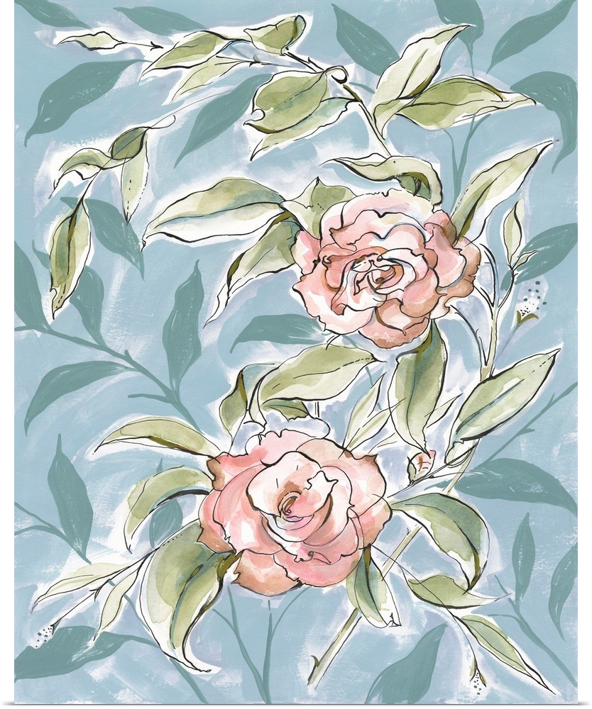 Faded Camellias II