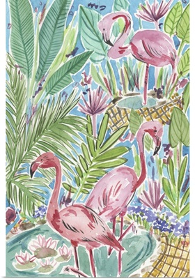 Flamingo Paradise I