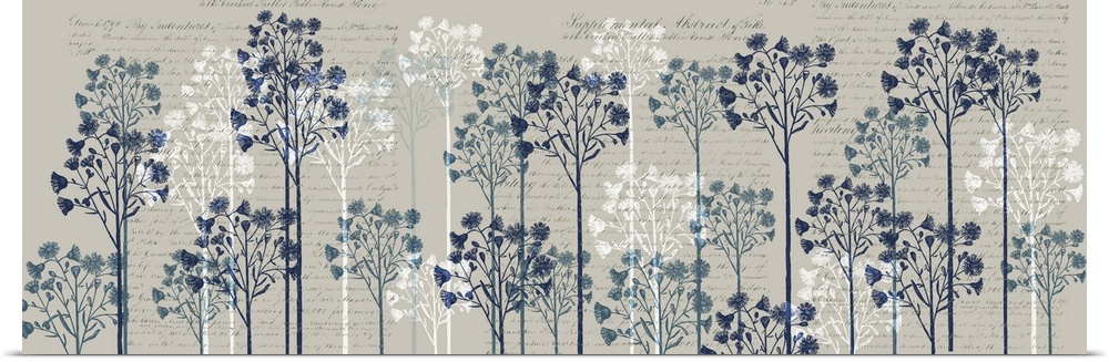 Floral Trees, Midnight