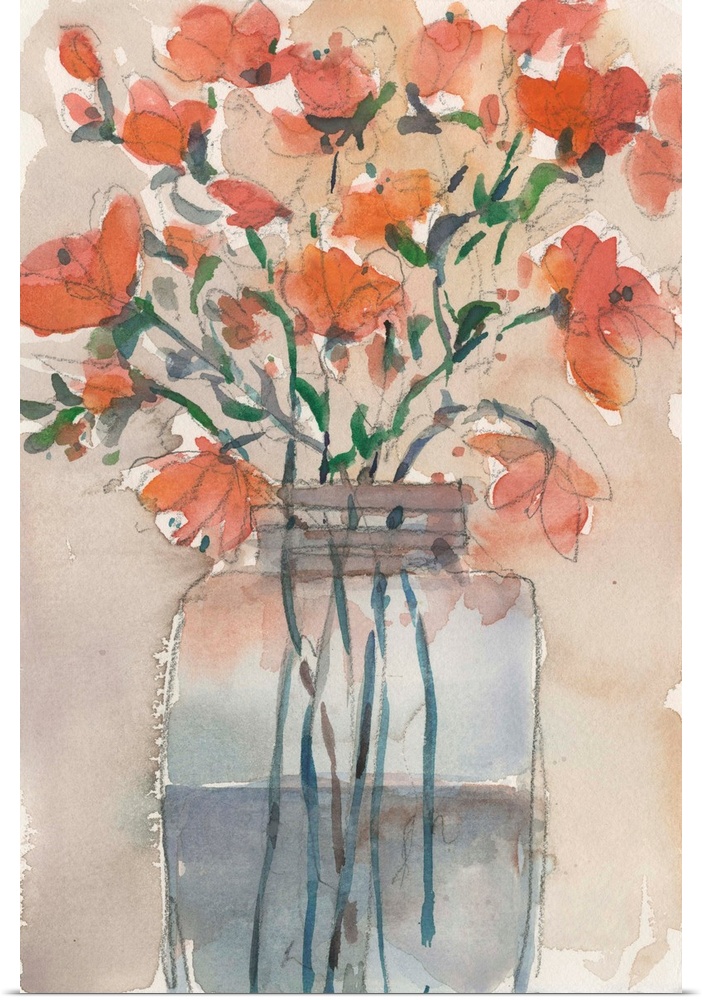 Flowers In A Jar II