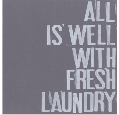 Fresh Laundry I