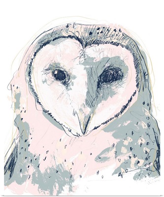 Funky Owl Portrait I