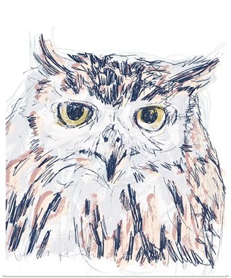 Funky Owl Portrait III