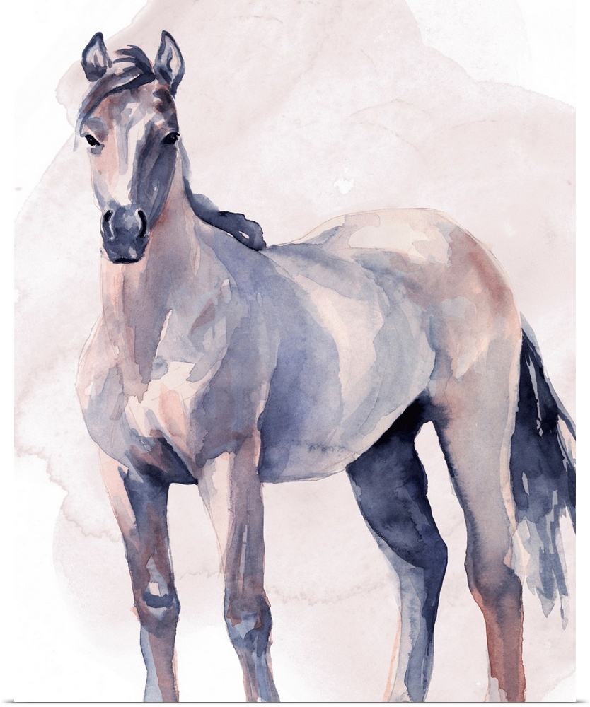 Horse In Watercolor II