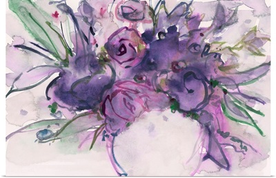 Lavender Floral Splendor I