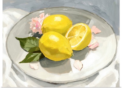 Lemons On A Plate I