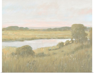 Marsh Horizon At Dawn II