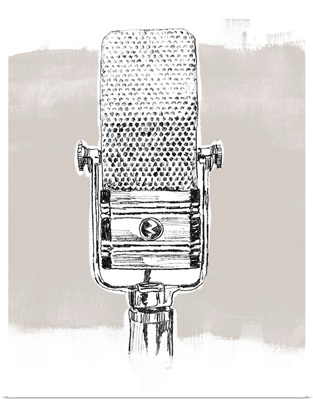 Monochrome Microphone I