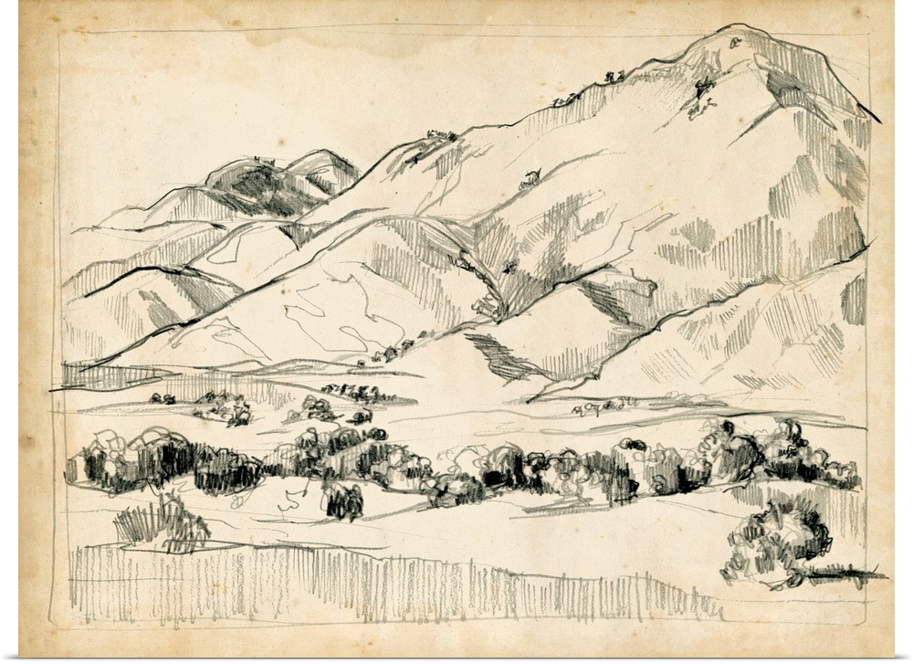 Mountain Sketch I