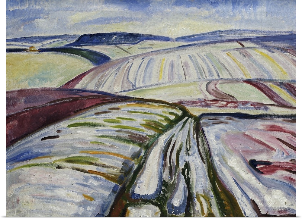 Munch Colorful Landscapes III