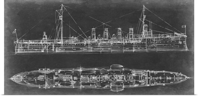 Navy Cruiser Blueprint