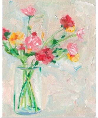 Painterly Soft Bouquet I