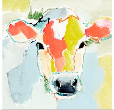 Pastel Cow I