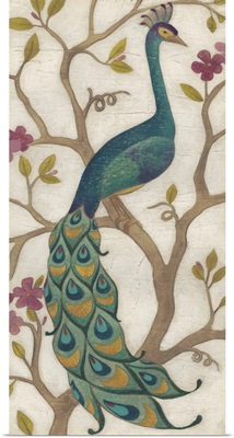 Peacock Fresco I