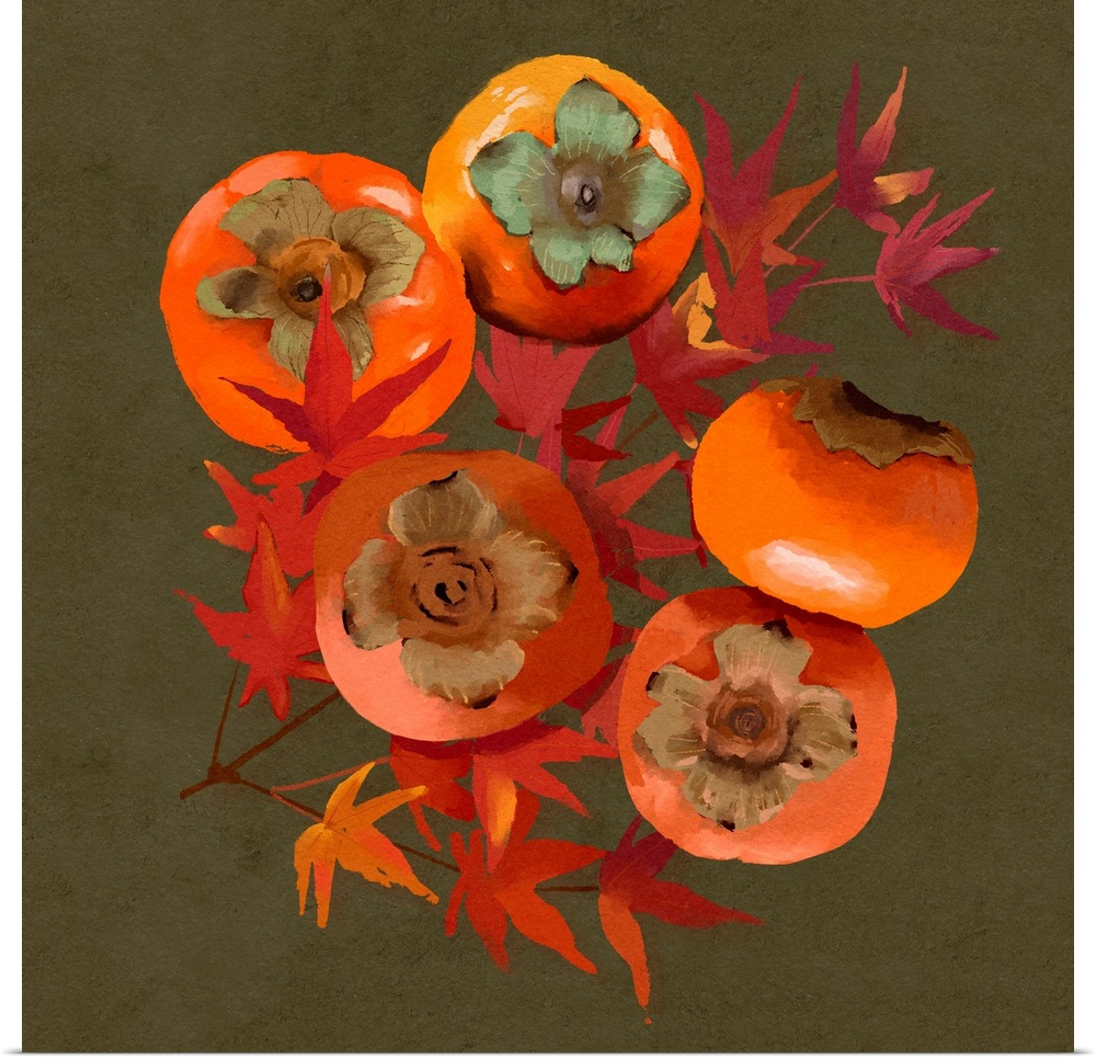 Persimmons And Maple I