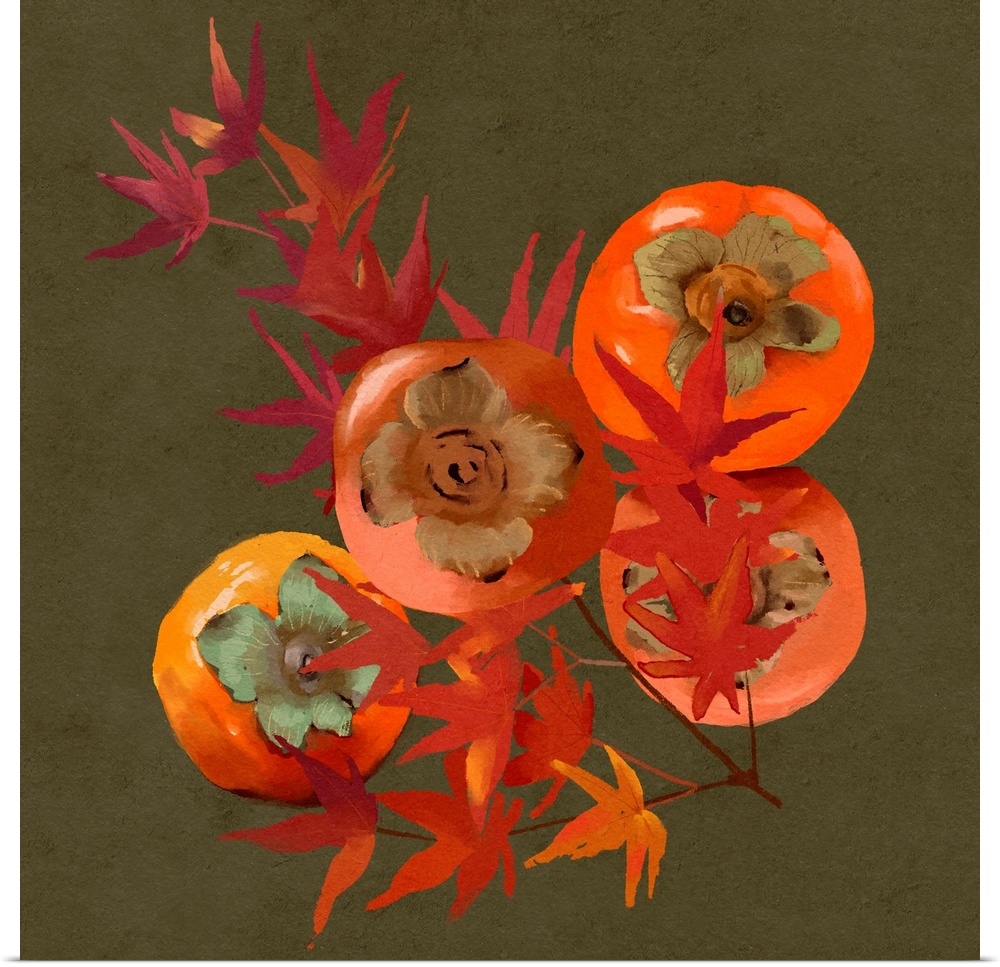 Persimmons And Maple III
