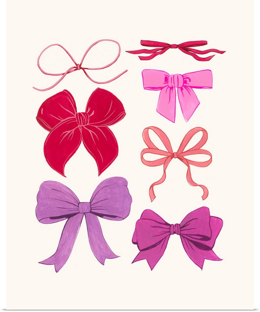 Pink Bows I