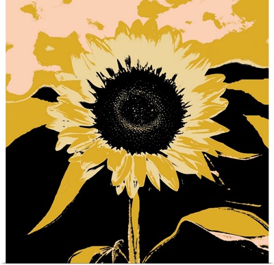 Pop Art Sunflower IV