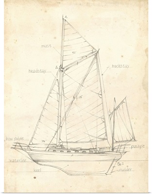 Sailboat Blueprint V