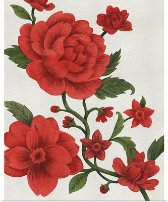 Scarlet Chinoiserie I