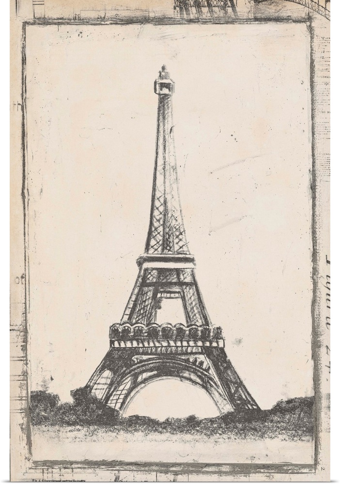 Sketch of Eiffel